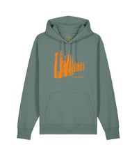sweat | brise lame | saint-malo | orange | coton bio | marque francaise
