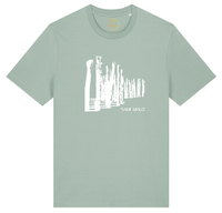 t-shirt | coton bio | saint malo | estran | vert | bretagne | plage | brise lame