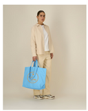 sac| saint malo | bleu | le petit plagiste | orange | coton | fluo