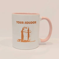 MUG| saint-malo| coloré| bretagne| tour solidor| céramique | le petit plagiste