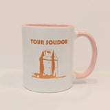 MUG| saint-malo| coloré| bretagne| tour solidor| céramique | le petit plagiste