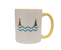 MUG| Saint-malo| tribord| balises| le petit plagiste| vert| rouge|