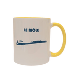 MUG| saint-malo| coloré| bretagne| le mole| céramique | le petit plagiste