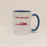 MUG|saint malo| le peti plagiste| fort national| 2 couleurs| bretagne