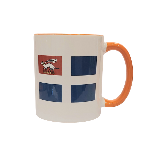 MUG| saint-malo| coloré| bretagne| drapeau| céramique | le petit plagiste