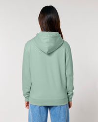 Sweat | coton bio | saint malo | estran | vert d'eau | plongeoir | blanc 