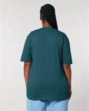 t-shirt | plgeoir | saint malo | coton bio | vert | jaune fluo 