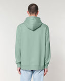sweat | coton bio | saint malo | vert d'eau | brise lame blanc |
