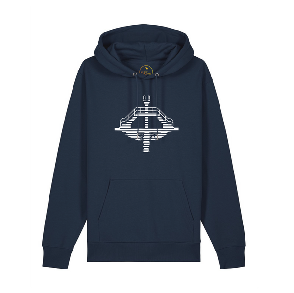Le Sweat Fond Marin - plongeoir en Marinière
