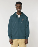Sweat|zippé|saint-malo|Le petit plagiste|coton bio
