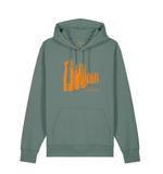 Le Sweat Algue avec Brises lames en orange fluo