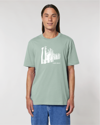 t-shirt | coton bio | saint malo | estran | vert | bretagne | plage | brise lame