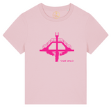 t-shirt | femme | plongeoir | saint-malo | rose | coton bio | marque francaise
