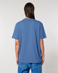t-shirt | coton bio | saint malo | brises lames | bleu | le petit plagiste |
