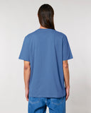 t-shirt | coton bio | saint malo | brises lames | bleu | le petit plagiste |
