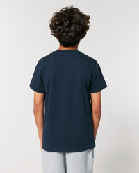 T-shirt enfant | plongeoir | orange | coton bio | saint-malo | marque francaise