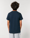 T-shirt enfant | plongeoir | orange | coton bio | saint-malo | marque francaise