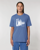 t-shirt | coton bio | saint malo | brises lames | bleu | le petit plagiste |