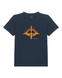 T-shirt enfant | plongeoir | orange | coton bio | saint-malo | marque francaise