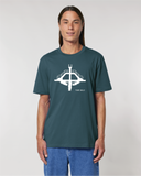 Tshirt | coton bio | vert | plongeoir | blanc | saint malo | 