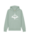 Sweat | coton bio | saint malo | estran | vert d'eau | plongeoir | blanc 