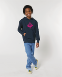 Sweat enfant | coton bio | saint malo | plongeoir rose | fluo | imprimée en bretagne | local