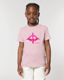 t-shirt | enfant | rose  saint malo | plongeoir rose | fluo | coton bio