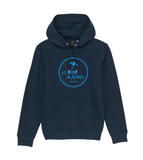 Le Sweat Fond Marin bleu fluo